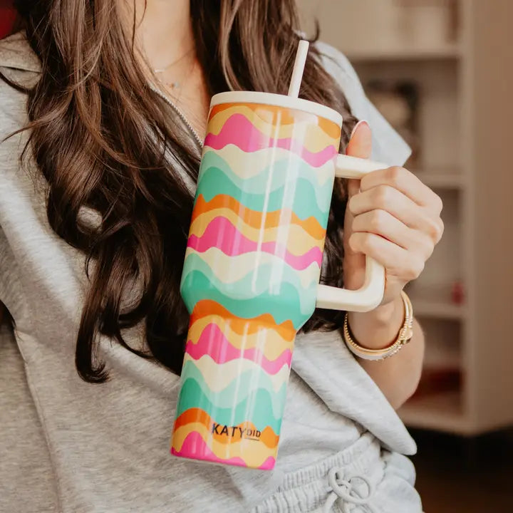Neon 38 oz tumbler