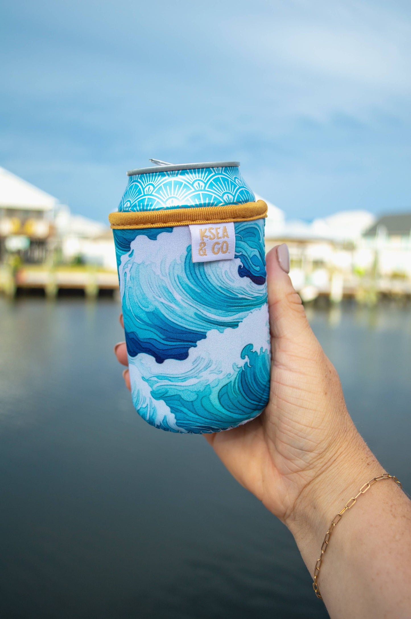 Waves Can Sleeves -REG CAN