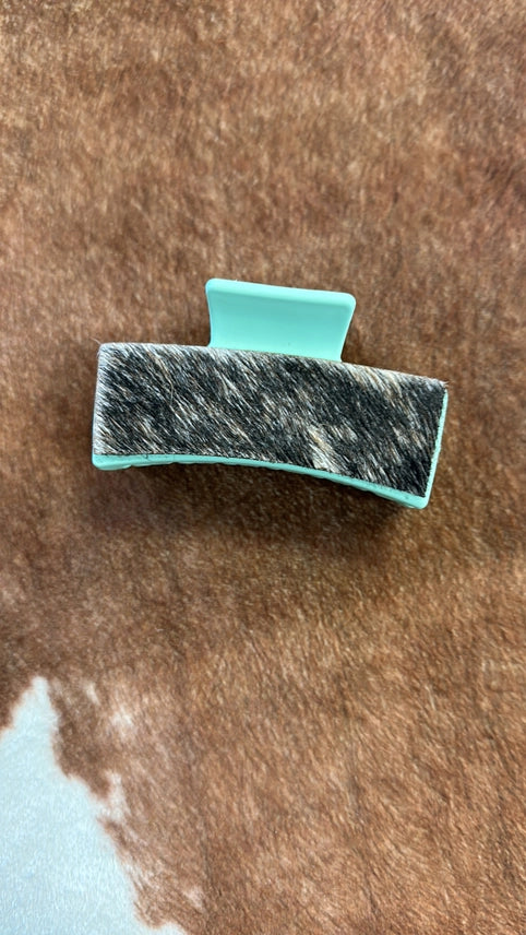 Cowhide Claw Clip