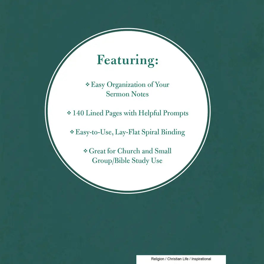 Sermon Notes notebook