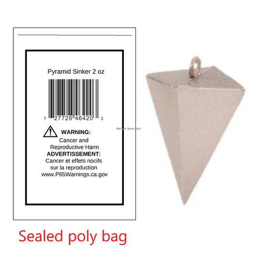 2oz Pyramid Sinker