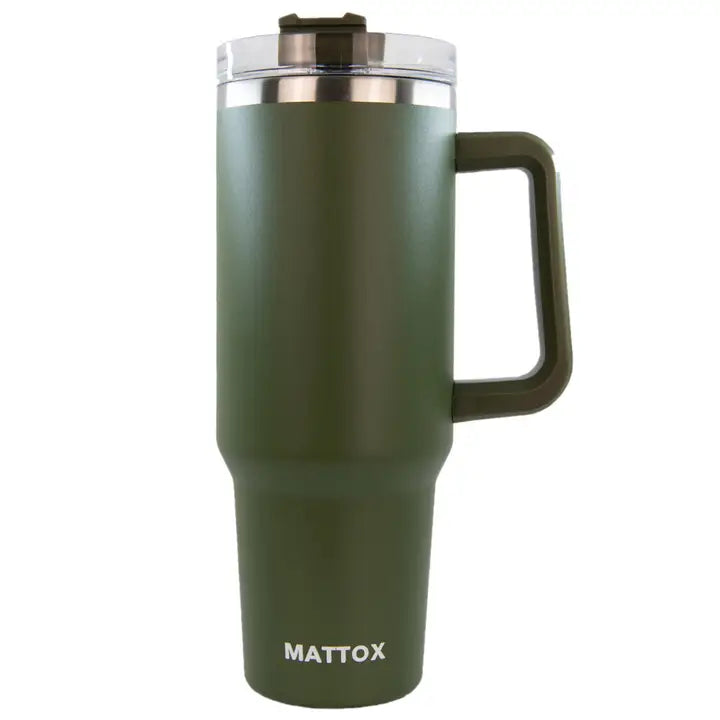 Olive Green 40 oz tumbler