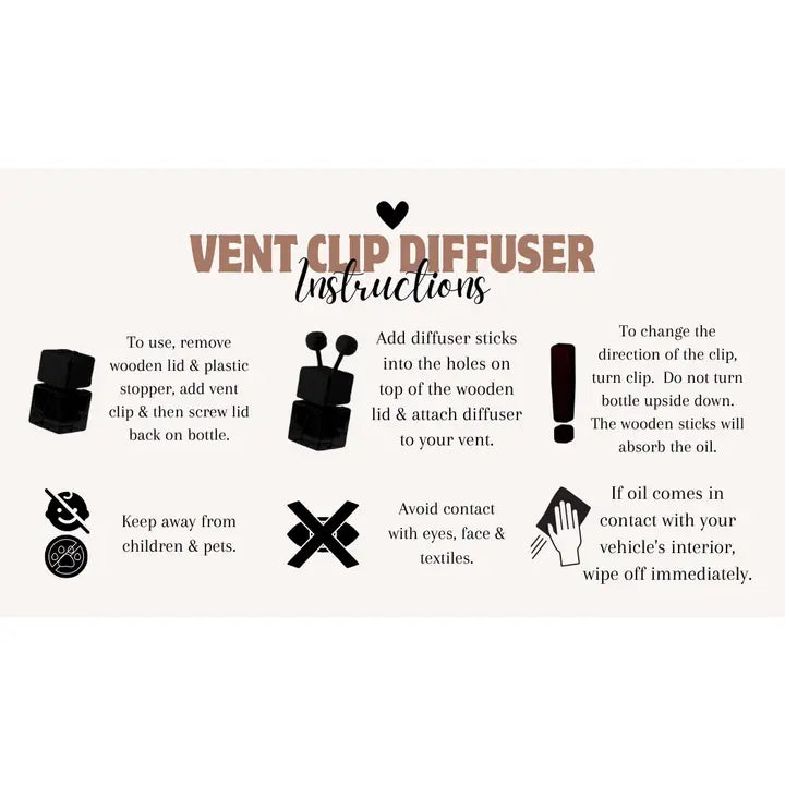 Highland Cow Vent Clip NC