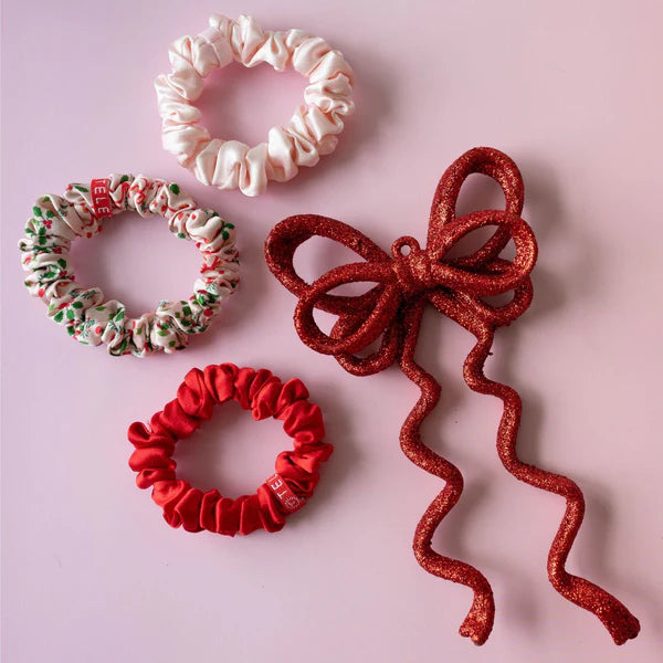 Blushmas Small Silk Scrunchies