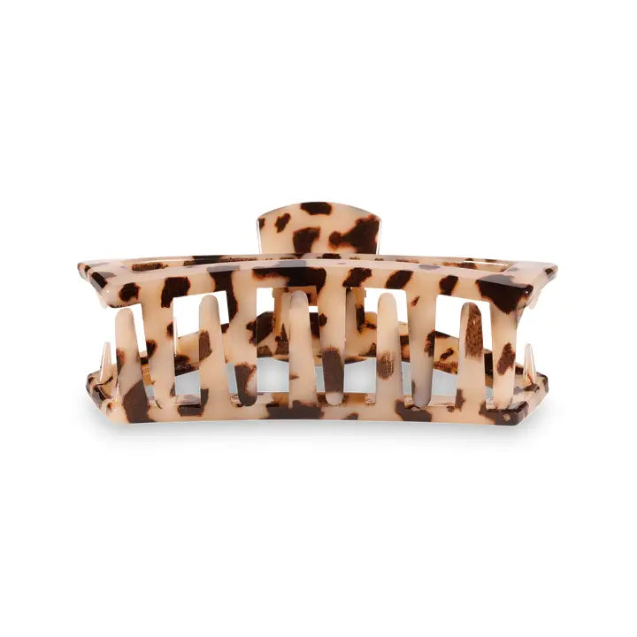 Open Hair Clip | Med | Blond Tortoise