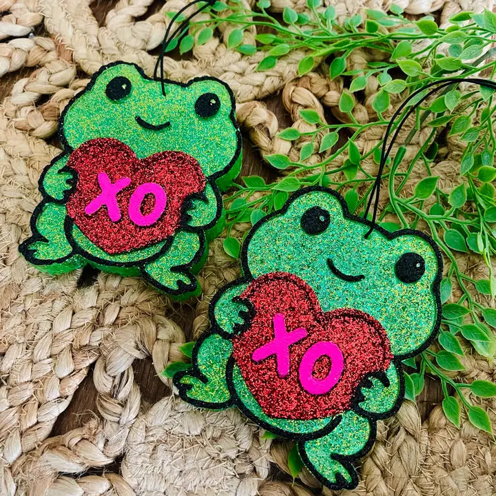 Xo Frog Car Freshie