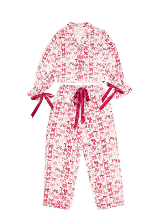 Blush and Bow PJ Set