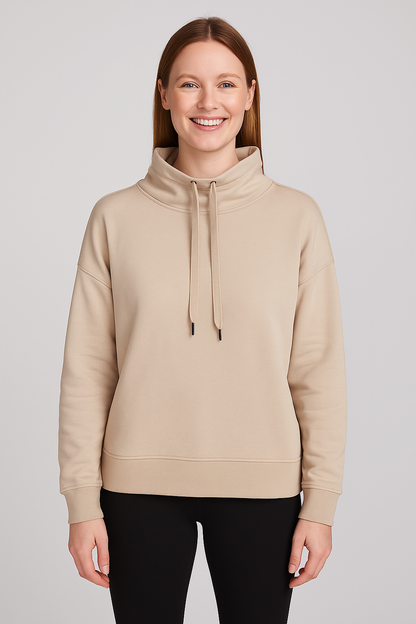 Funnel Neck Pullover