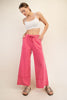 Mineral Washed Wide Leg