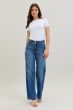 Double Button Wide Leg