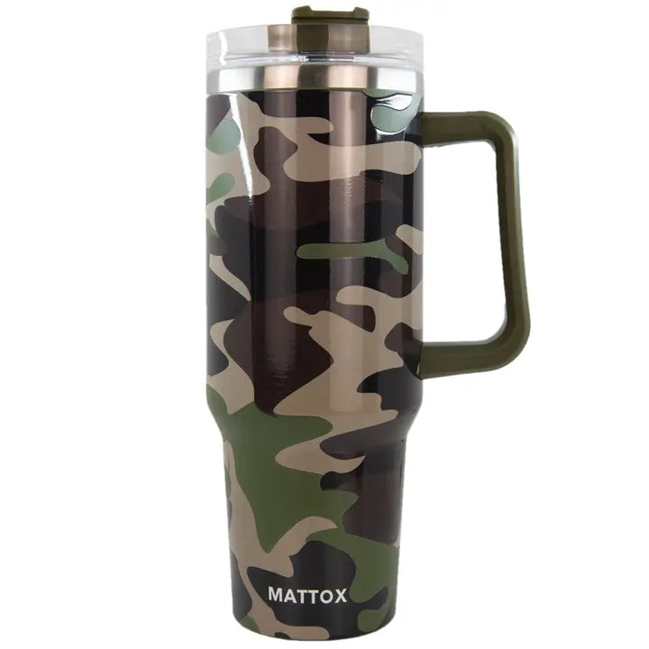 Camo 40oz cup