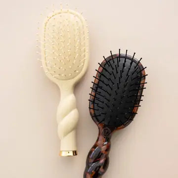 Mini Detangler Brush For Medium Hair - Tan
