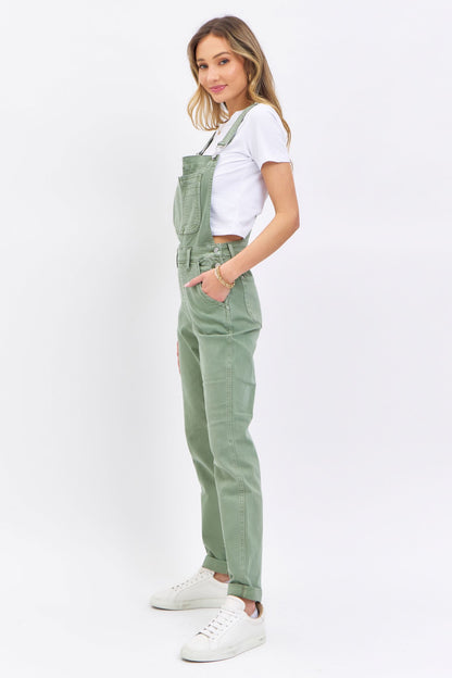 "Sage The Day" Judy Blue Overall