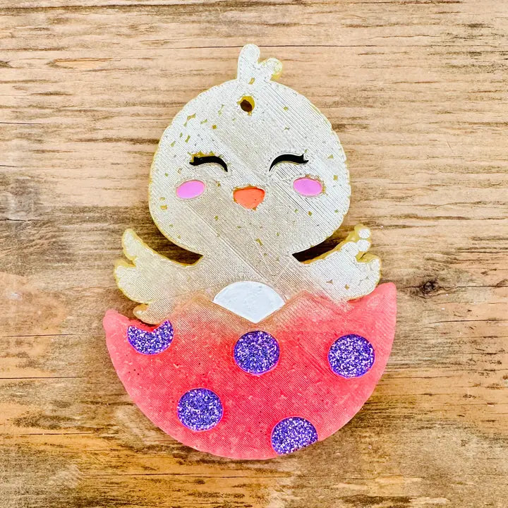 Easter Chick Car Freshie