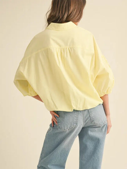 Sunshine Embroidered Top