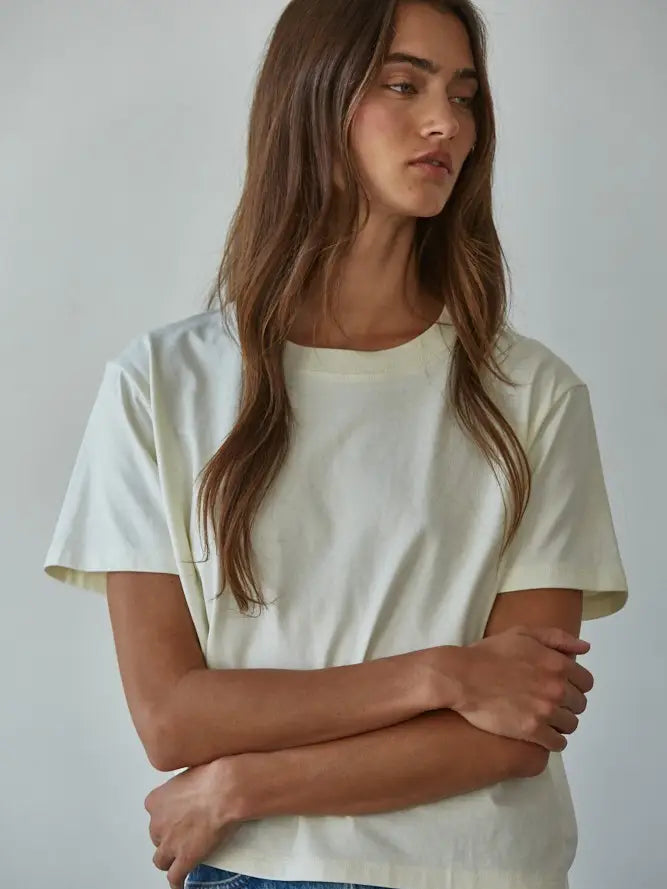 Cotton Short Sleeve Top