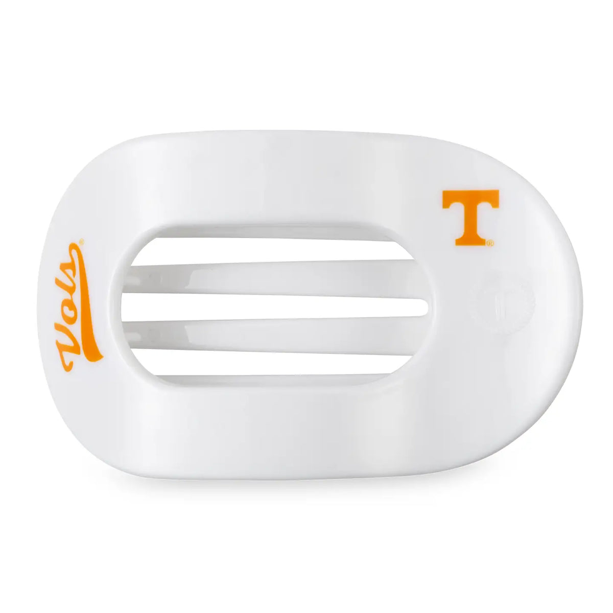 Go Vols! Large Flat Round Hair Clip