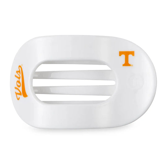 Go Vols! Large Flat Round Hair Clip