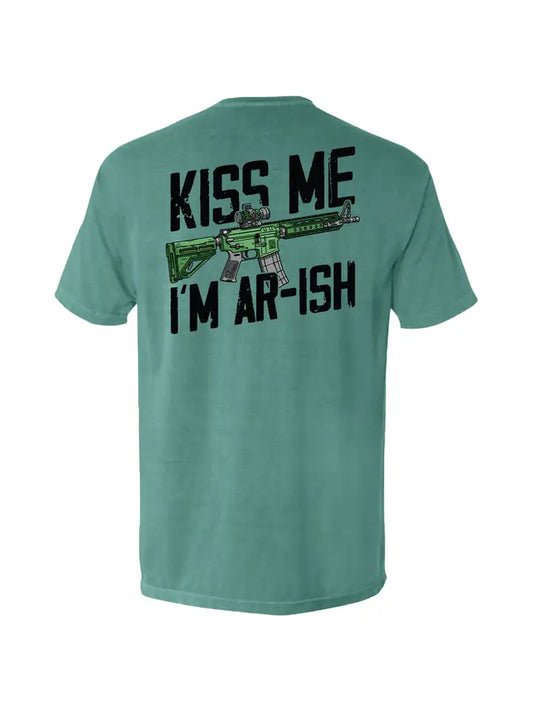 Green Kiss Me Tee