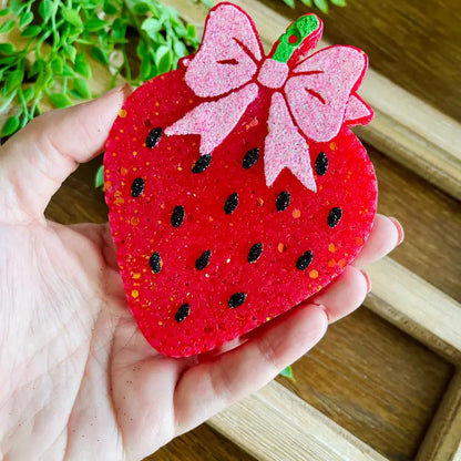 Strawberry Car Freshie