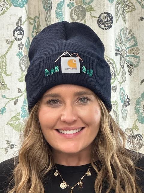 EMBROIDERED BEANIE
