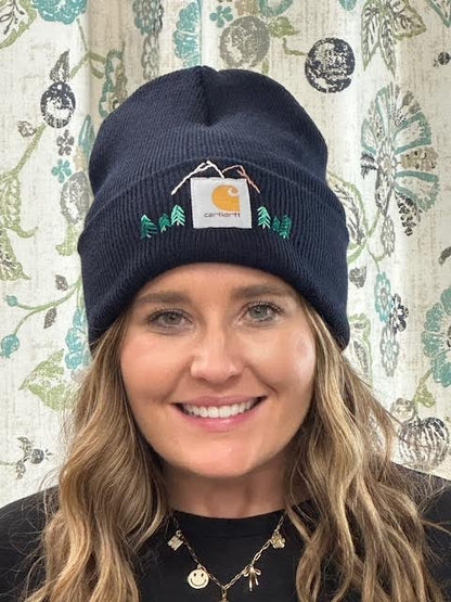 EMBROIDERED BEANIE