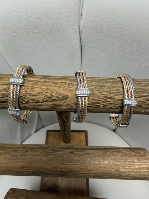 Tri-Tone Metal cuff
