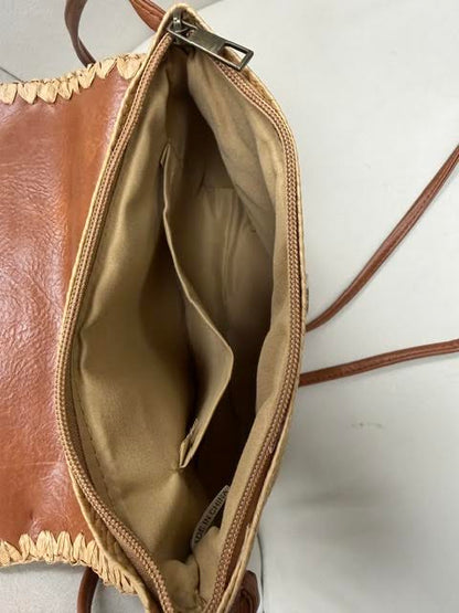 Saddle & Straw Purse