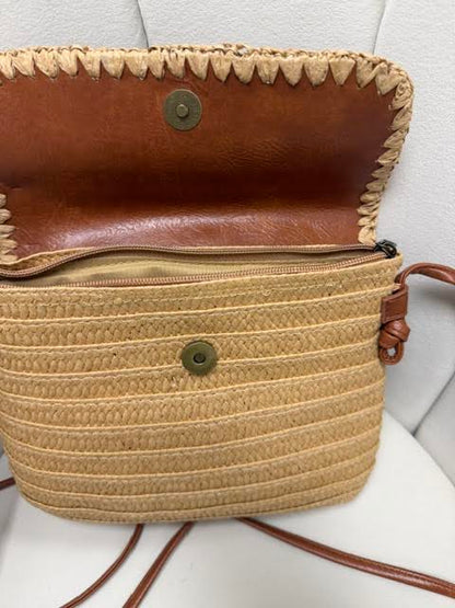 Saddle & Straw Purse