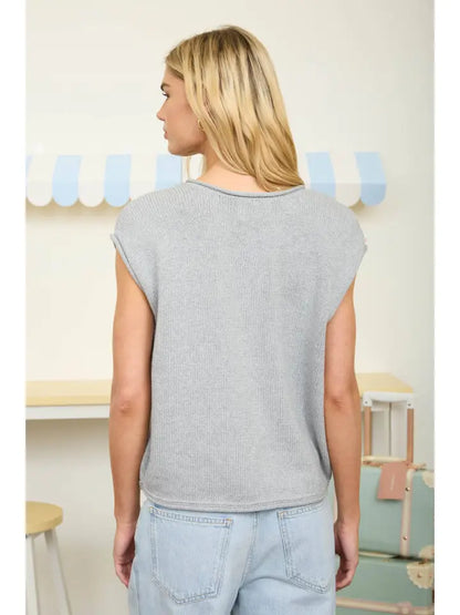The Haven Knit Button Vest