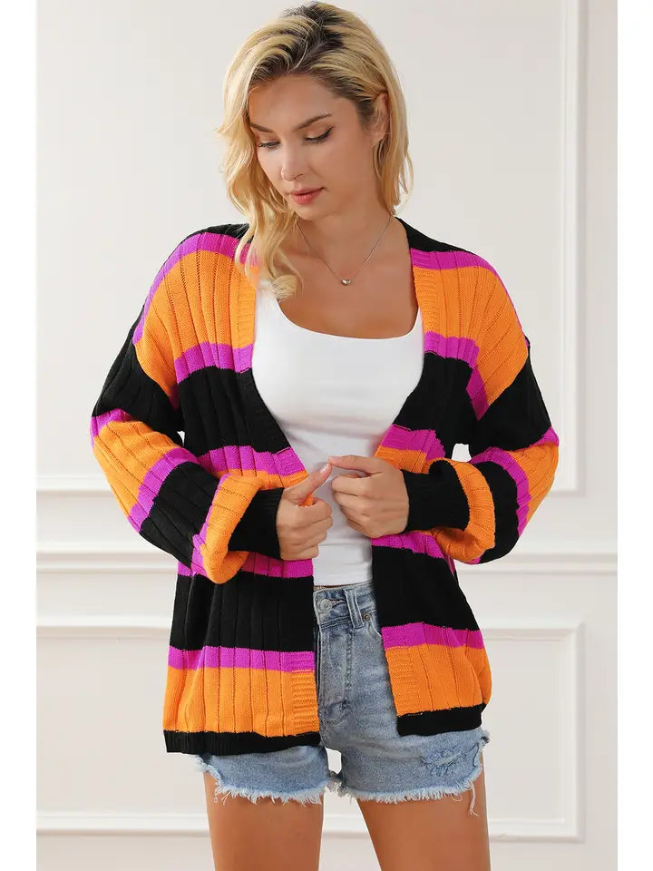 Striped Cardigan