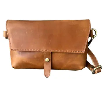 Crazy Horse Genuine Leather Crossbody