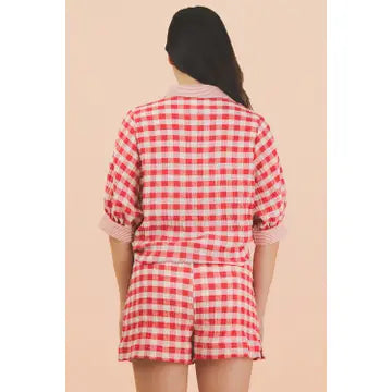 Cherry Checkered Set