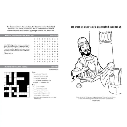 Know Your Bible Activity Book For Kids