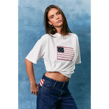 USA Oversized Tee