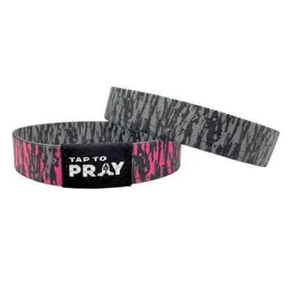 Tree Bark Camo Pink/Gray