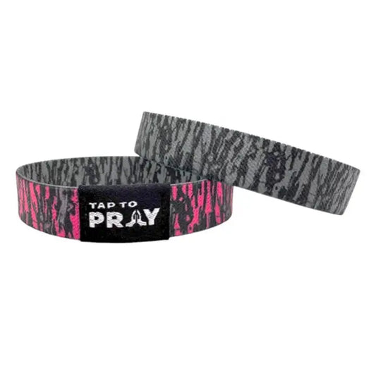 Tree Bark Camo Pink/Gray