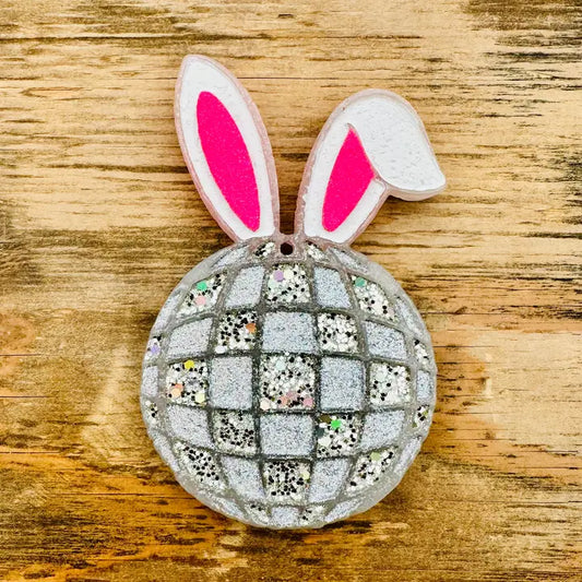 Easter Disco Bunny Car Freshie