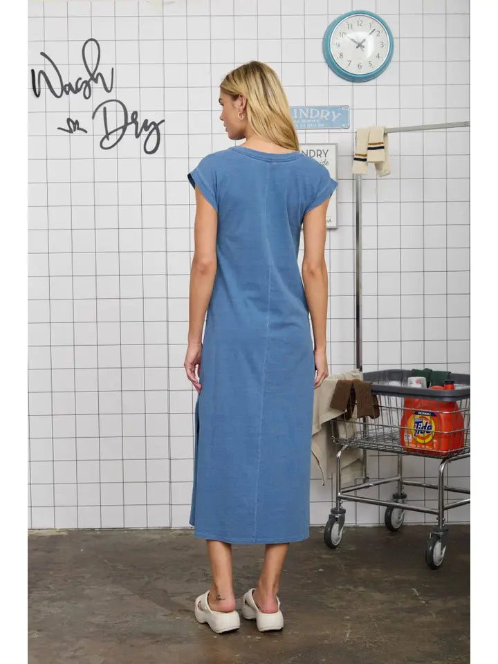 Blue Chill T-Shirt Dress