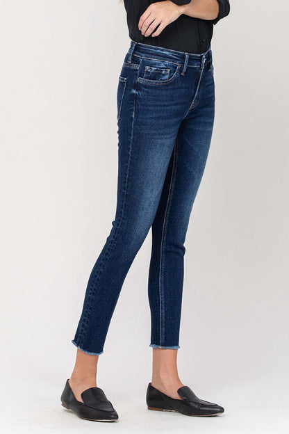 Vervet by Flying Monkey Hem crop skinny jean