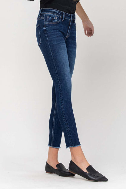 Vervet by Flying Monkey Hem crop skinny jean