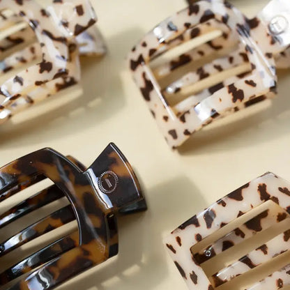 Square Flat Hair Clip | Med. |