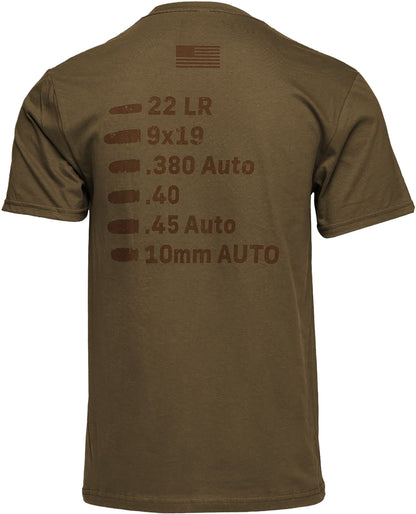 Glock Tan Caliber Tee