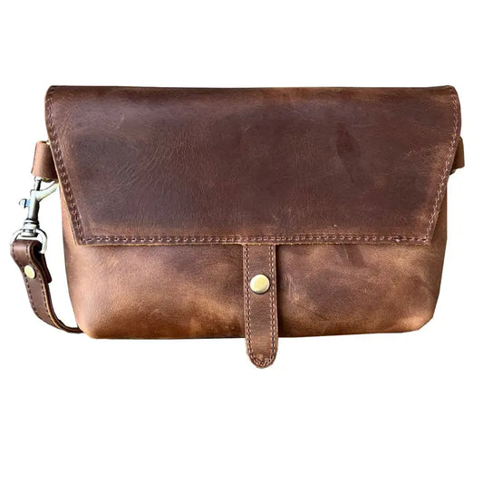 Crazy Horse Genuine Leather Crossbody