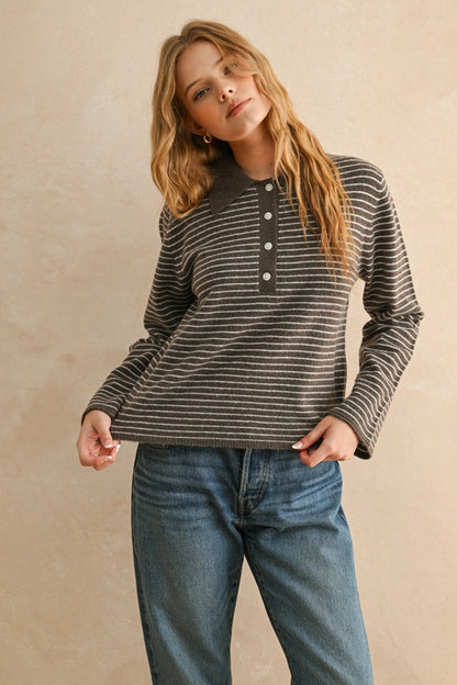 The Riviera Stripe Sweater