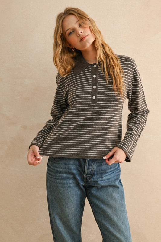 The Riviera Stripe Sweater
