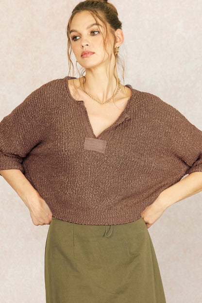 Mocha Whisper Sweater