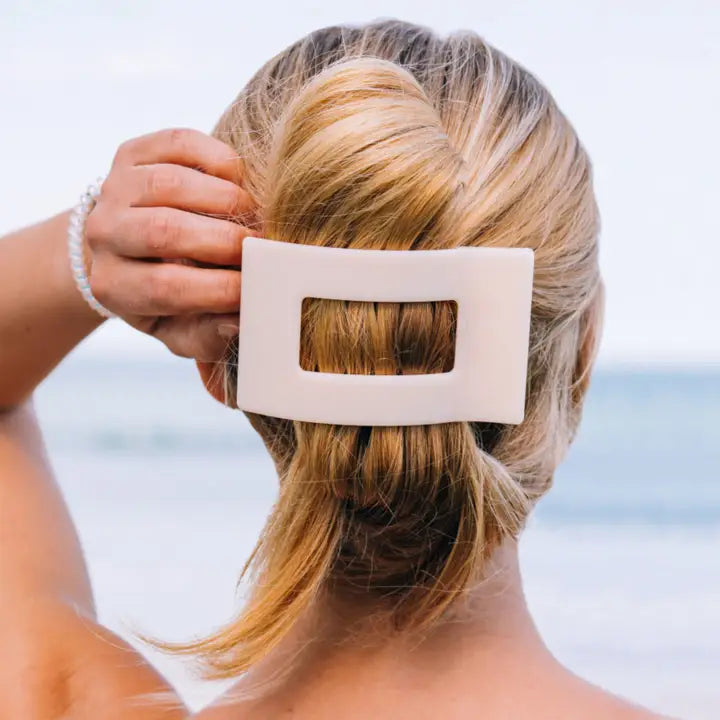Flat  Rectangle Large Hair Clip