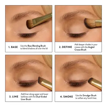 Laura Geller 4PC eye brush set
