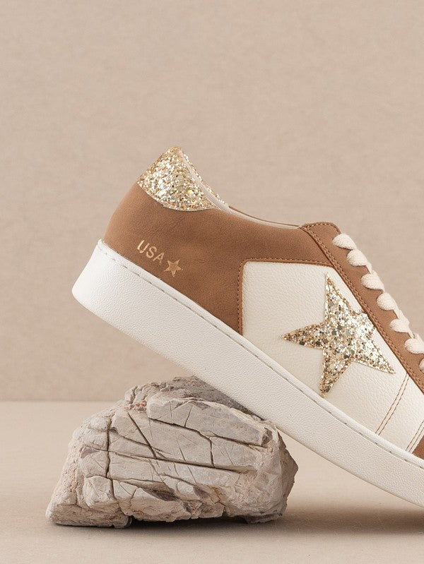 Glitter Star Sneakers